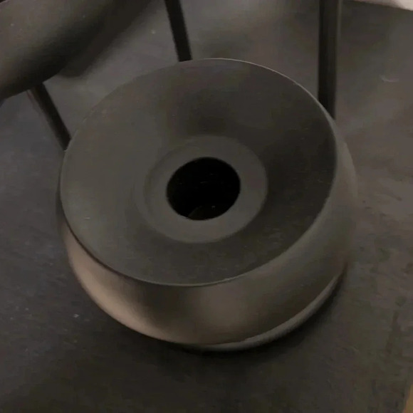 IITTALA Finland Nappula Candelabra 4-Candle Holder Dark Grey Steel Matti Klenell - Picture 6 of 7